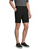 Roundtree & Yorke The Cloud Collection 9#double; Flat Front Washed Chino Shorts - Image 1