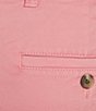 Roundtree & Yorke The Cloud Collection 9#double; Inseam Flat Front Washed Chino Shorts - Image 4