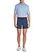 Roundtree & Yorke The Cloud Straight Fit Flat Front 5#double; Inseam Chino Shorts - Image 3