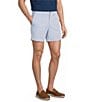Roundtree & Yorke The Cloud Straight Fit Flat Front 5#double; Inseam Chino Shorts - Image 1