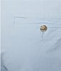 Roundtree & Yorke The Cloud Short Collection 11#double; Flat Front Washed Chino Shorts, Color:Blue - Image 4