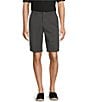 Roundtree & Yorke The Cloud Short Collection 11#double; Flat Front Washed Chino Shorts, Color:Grey Smoke - Image 1