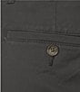 Roundtree & Yorke The Cloud Short Collection 11#double; Flat Front Washed Chino Shorts, Color:Grey Smoke - Image 4