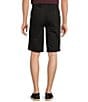 Roundtree & Yorke The Cloud Short Washed Classic Fit Flat Front 13#double; Inseam Chino Shorts, Color:Black - Image 2