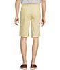 Roundtree & Yorke The Cloud Short Washed Classic Fit Flat Front 13#double; Inseam Chino Shorts, Color:Anise Flower - Image 2