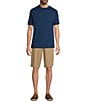 Roundtree & Yorke The Cloud Washed Classic Fit Flat Front 13#double; Chino Shorts - Image 3