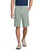 Roundtree & Yorke The Cloud Washed Classic Fit Flat Front 13#double; Chino Shorts - Image 1