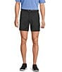 Roundtree & Yorke The Fairway 7#double; Flat Front Performance Shorts - Image 5