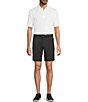 Roundtree & Yorke The Fairway 9#double; Flat Front Performance Shorts - Image 3