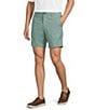 Roundtree & Yorke The Fairway Seasonal 7#double; Flat Front Performance Shorts - Image 1