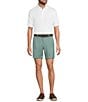 Roundtree & Yorke The Fairway Seasonal 7#double; Flat Front Performance Shorts - Image 3