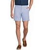 Roundtree & Yorke The Fairway Seasonal 7#double; Flat Front Performance Shorts - Image 1