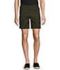 Roundtree & Yorke The Hiker Cargo 7#double; Inseam Neutral Classic Fit Shorts, Color:Deep Olive - Image 1