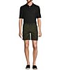 Roundtree & Yorke The Hiker Cargo 7#double; Inseam Neutral Classic Fit Shorts, Color:Deep Olive - Image 3