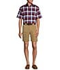 Color:British Chino - Image 3 - The Hiker Classic Fit 7#double; Dobby Cargo Shorts
