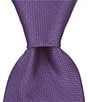 Color:Purple - Image 1 - Trademark Plenny Solid Narrow 3 1/8#double; Silk Tie