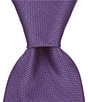 Color:Purple - Image 2 - Trademark Plenny Solid Narrow 3 1/8#double; Silk Tie