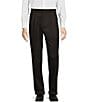 Color:Black - Image 1 - TravelSmart Classic Fit Non-Iron Ultimate Comfort Microfiber Pleated-Front Dress Pants