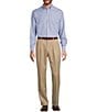 Color:Light Khaki - Image 3 - TravelSmart Classic Fit Non-Iron Ultimate Comfort Microfiber Pleated-Front Dress Pants