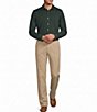 Roundtree & Yorke Travel Smart Solid Coat Front Shirt - Image 3