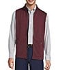 Roundtree & Yorke Travel Smart Solid Full-Zip Vest, Color:Burgundy - Image 3