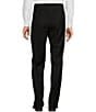 Color:Black - Image 2 - TravelSmart Luxury Gabardine Ultimate Comfort Classic Fit Non-Iron Pleated-Front Dress Pants