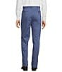 Color:Indigo Heather - Image 2 - TravelSmart Classic Fit Flat Front Non-Iron Twill Pants