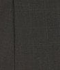Roundtree & Yorke travelSMART Classic Fit Plaid Dress Pants, Color:Grey - Image 4
