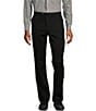 Color:Black - Image 1 - TravelSmart Ultimate Performance Slim Fit Flat Front Non-Iron Chino Pants