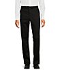 Color:Black - Image 1 - TravelSmart CoreComfort Big & Tall Non-Iron Flat-Front Classic Fit Chino Pants