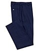 Color:Dark Navy - Image 1 - TravelSmart CoreComfort Big & Tall Non-Iron Flat-Front Classic Fit Chino Pants