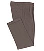 Color:Mole Skin - Image 1 - TravelSmart CoreComfort Dobby Texture Pleated Front Straight Fit Chino Pants