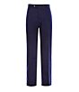 Color:Dark Navy - Image 2 - TravelSmart CoreComfort Flat-Front Classic Relaxed Fit Chino Pants