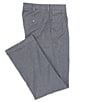 Color:Charcoal Heather - Image 1 - TravelSmart CoreComfort Non-Iron Pleated Classic/Relaxed Fit Chino Pants