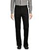 Color:Black - Image 1 - TravelSmart Ultimate Performance Classic Straight Fit Flat Front Non-Iron Chino Pants