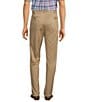 Color:Khaki - Image 2 - TravelSmart Ultimate Performance Classic Straight Fit Flat Front Non-Iron Chino Pants