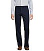 Color:Dark Navy - Image 1 - TravelSmart CoreComfort Flat-Front Straight Fit Chino Pants