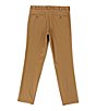 Color:Medium Brown - Image 2 - TravelSmart CoreComfort Flat-Front Straight Fit Chino Pants