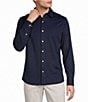Roundtree & Yorke TravelSmart Easy Care Long Sleeve Solid Button Front Shirt - Image 5