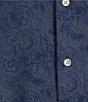 Roundtree & Yorke TravelSmart Easy Care Paisley Print Button Front Shirt - Image 4