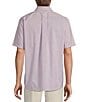 Color:Pink - Image 2 - TravelSmart Easy Care Short Sleeve Small Checked Sport Shirt