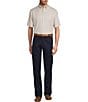 Roundtree & Yorke TravelSmart Easy Care Short Sleeve Solid Dobby Sport Shirt - Image 3