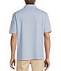 Color:Light Blue - Image 2 - TravelSmart Short Sleeve Solid Jacquard Polo Shirt