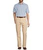 Color:Light Blue - Image 3 - TravelSmart Short Sleeve Solid Jacquard Polo Shirt