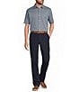 Roundtree & Yorke TravelSmart Short Sleeve Solid/Non-Solid Button Front Shirt - Image 3