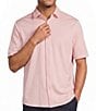 Roundtree & Yorke TravelSmart Short Sleeve Solid/Non-Solid Button Front Shirt - Image 1