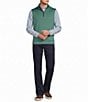Roundtree & Yorke TravelSmart Solid Quarter Zip Vest - Image 3