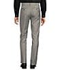 Roundtree & Yorke travelSMART Straight Fit Plaid Ultimate Comfort Dress Pant, Color:Grey - Image 2