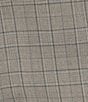 Roundtree & Yorke travelSMART Straight Fit Plaid Ultimate Comfort Dress Pant, Color:Grey - Image 4