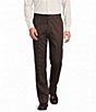Roundtree & Yorke TravelSmart Ultimate Performance Classic Fit Flat Front Non-Iron Chino Pants - Image 1